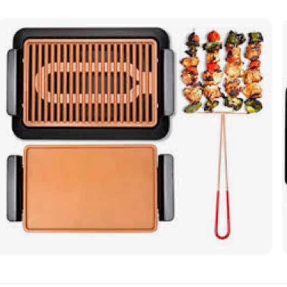 Gotham Steel Smokeless Grill Indoor Grill Ultra Nonstick Electric Grill - Picture 5 of 9